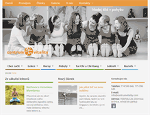 Tablet Screenshot of centrumvitality.com